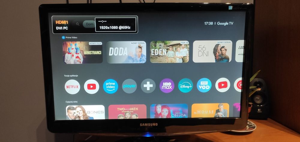 Monitor / telewizor FullHD 60 Hz Samsung SyncMaster B2430HD