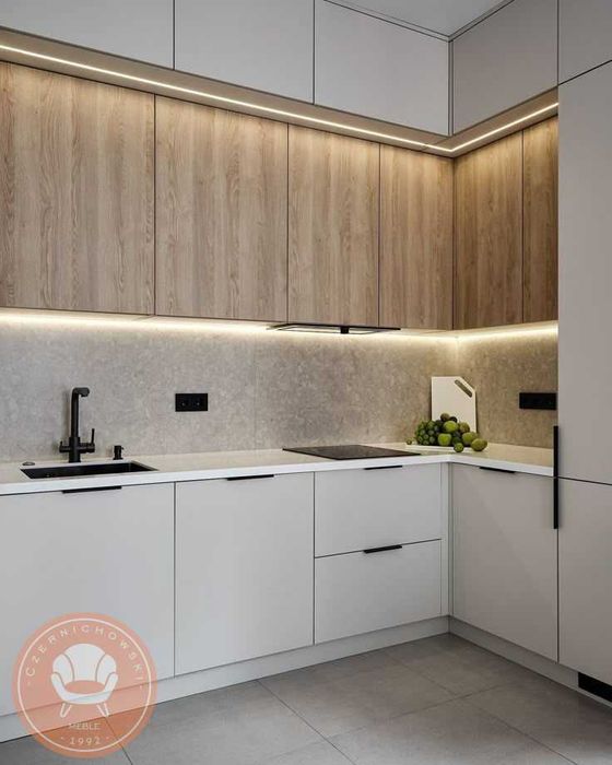 Meble kuchenne CASHMERE złożone w całości szeroki wybór frontów i brył