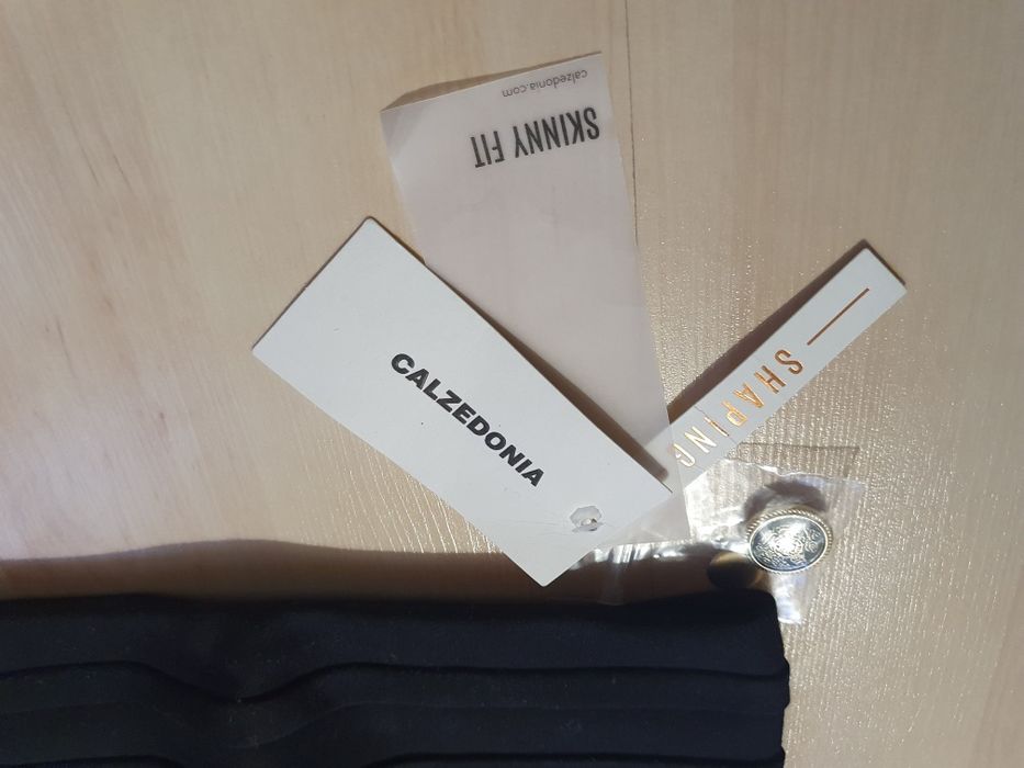Nowe elastyczne spodnie skinny fit Calzedonia S