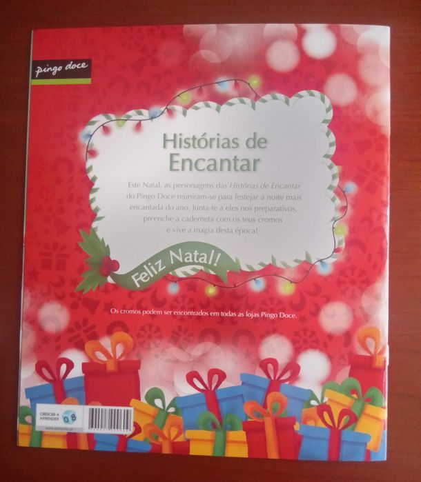 Caderneta Histórias de encantar pingo doce