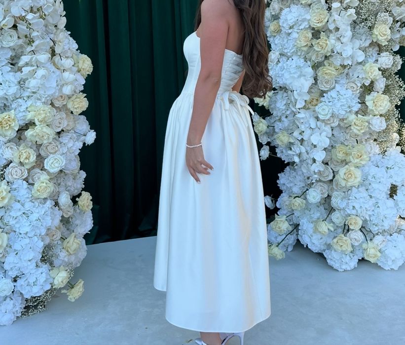 Сукня вечірня довжини міді в стилі бренду BALYKINA