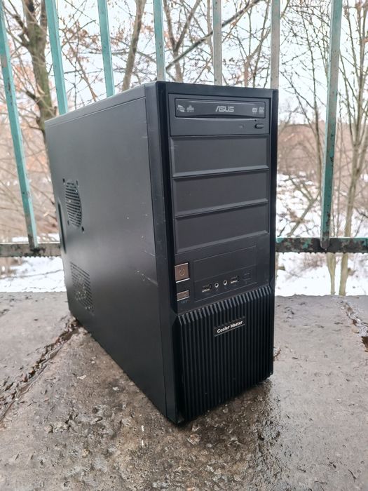 ИГРОВОЙ компьютер ПК системный блок i5 4460 RX 470 SSD Монитор клава