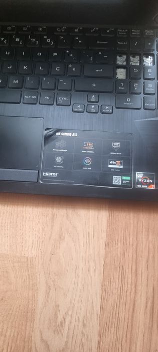 Portátil Asus TUF NÃO LIGA