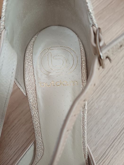 Buty ślubne ecru r.38 Butdam