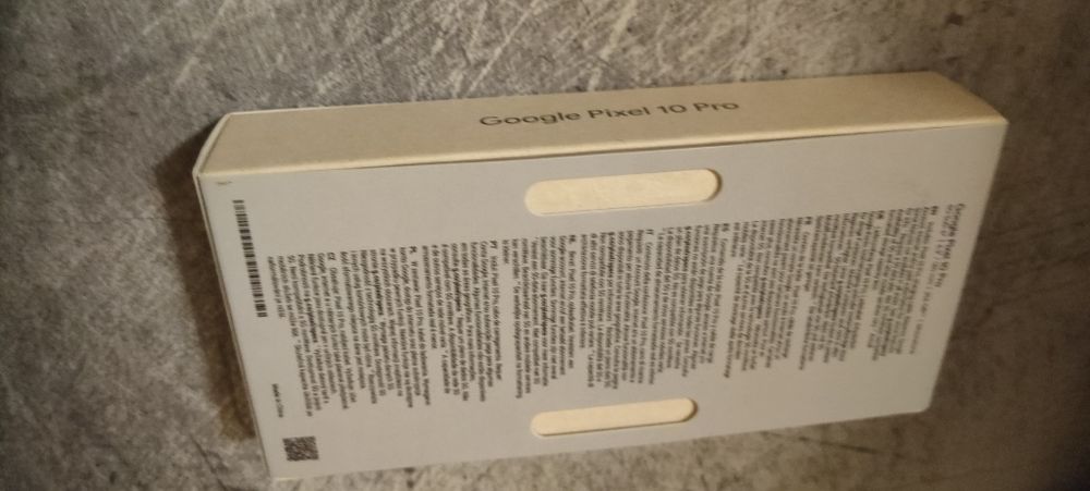 Google Pixel 10 Pro Pedra Lunar 16GB RAM 256GB SSD (novo)