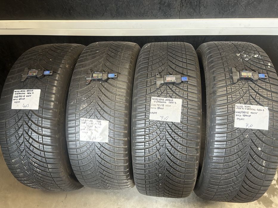 4x 235/55R18 100V GOODYEAR VECTOR 4SEASONS GEN-3 opony wielosezon M+S 3PMSF