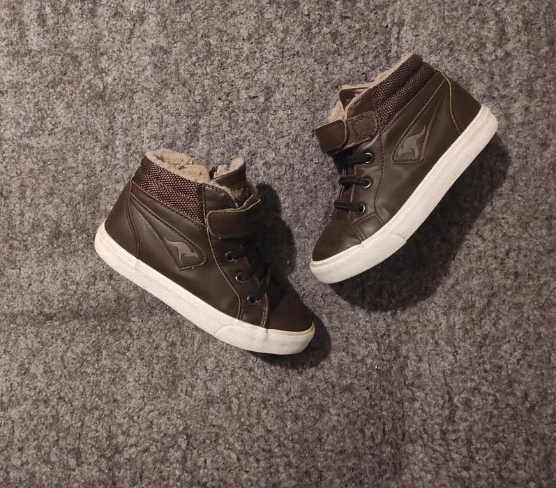 Buty kozaki dla chłopca, rozmiar 27, 17 cm