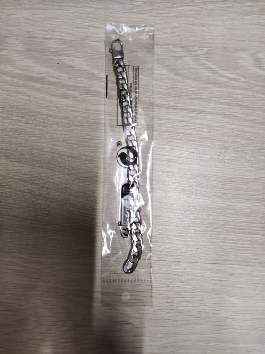 Bransoletka męska stal szlachetna 21,5 cm.
