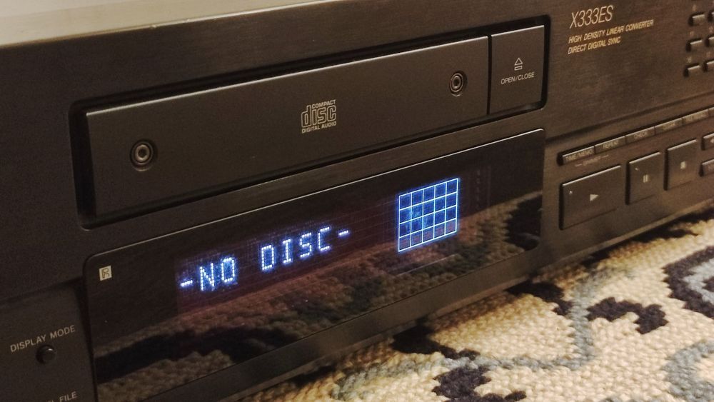 Leitor CD Sony CDP X333ES -AVARIADO-