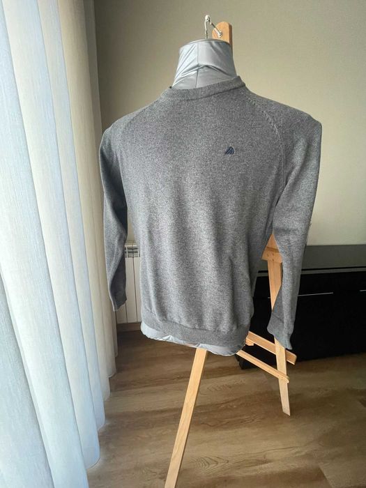 Camisola pullover Quebramar gola redonda (Homem)