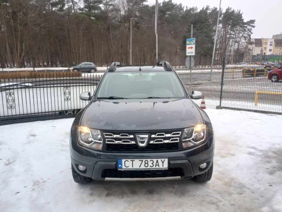 Dacia Duster 1.2B 125KM 2015r * el szyby klima zimówki hak * TORUŃ