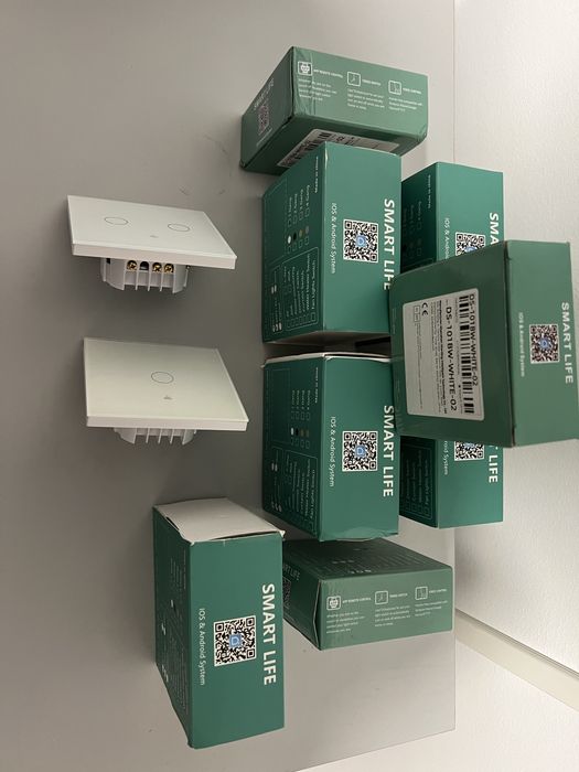 Interruptores para iluminação demótica com Wi-Fi