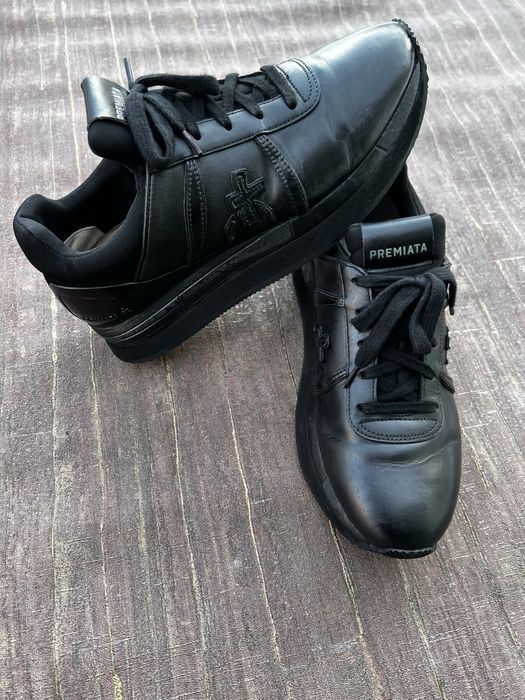 Кожаные кроссовки premiata p -37