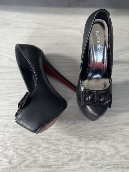 Туфлі жіночі, чорні. 37розмір