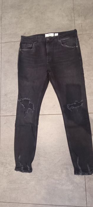 Spodnie jeansy skinny Bershka L/xl