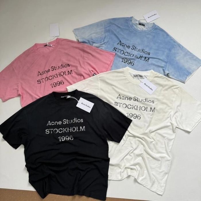 Футболка Acne Studios STOCKHOLM 1996 | футболка акне студиос лонгслив