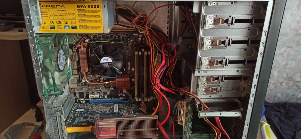 ПК core2duo 4Gbram GeForce8600gts