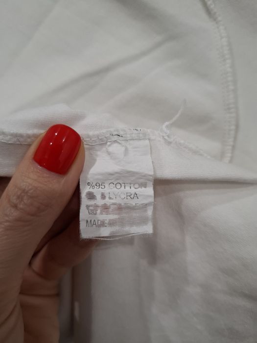 Biała bluzka S/M 95% cotton