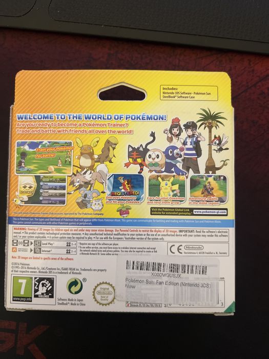 Pokemon Sun 3DS/2DS - Fan edition