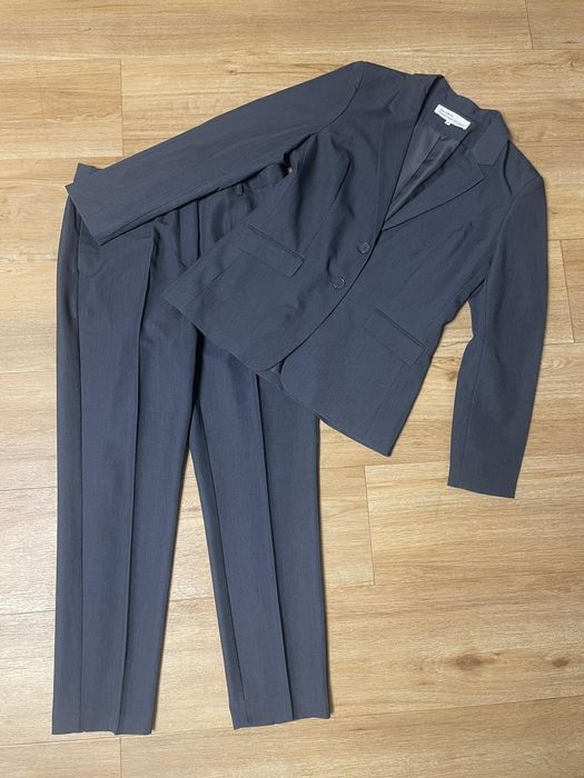 Granatowy garnitur Vero  Moda