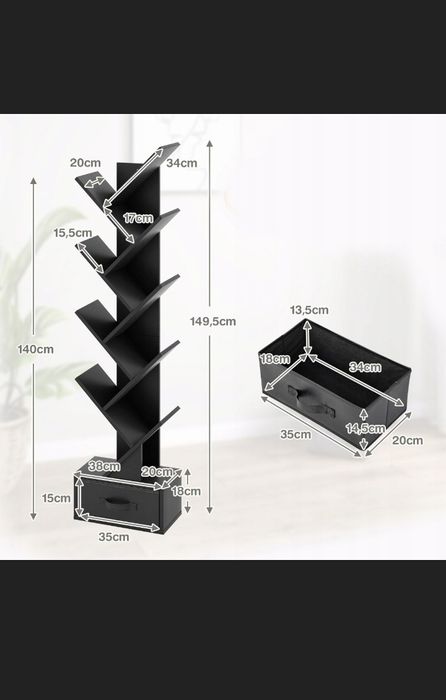 Półka regał na książki