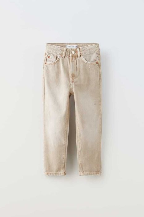 Джинсы zara мом 140