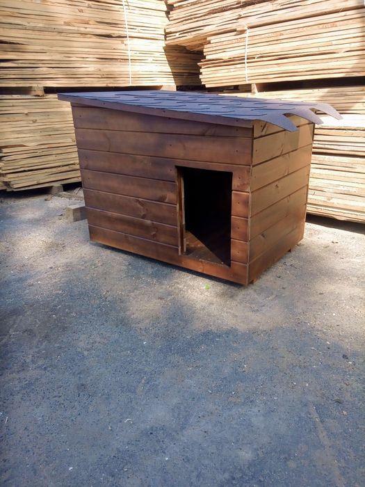 Дерев'яна будка. Собачі будки. Будка для собаки. Будка утепленна.