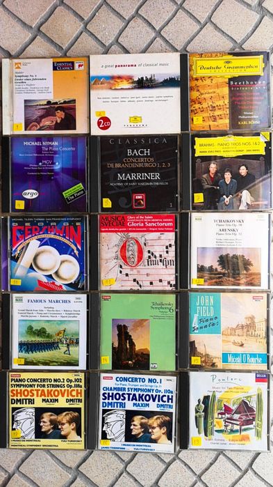 Cds música clássica 3€ - alguns importados