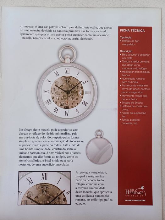 Relógio de Bolso Weimar Colecção Mecânico