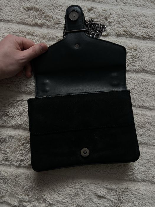 GUCCI Dionysus Small Suede Shoulder Bag Black сумочка жіноча чорна зам