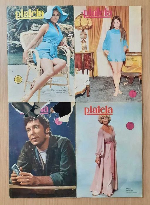 Revistas Plateia de 1968 a 1969 (Lote 3)