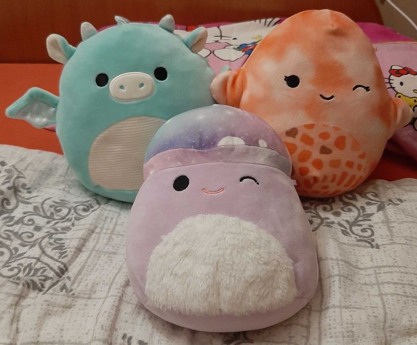 Лот оригінальних сквішів іграшок подушок Squishmallows