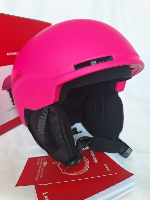 Kask narciarski juniorski Atomic Four Jr Pink XXS 46-48cm