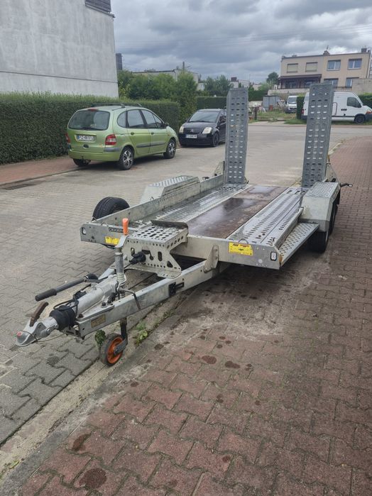 Laweta do przewozu minikoparek Brian James Trailers 3500 DMC