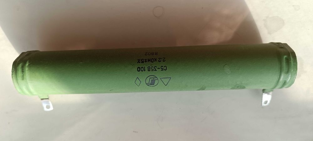 Резистори С5-35В-100 82Ом;1,8_2,2 кОм;С5-25 3,9кОм;ПЭВР-50 200Ом;ПЭВ25