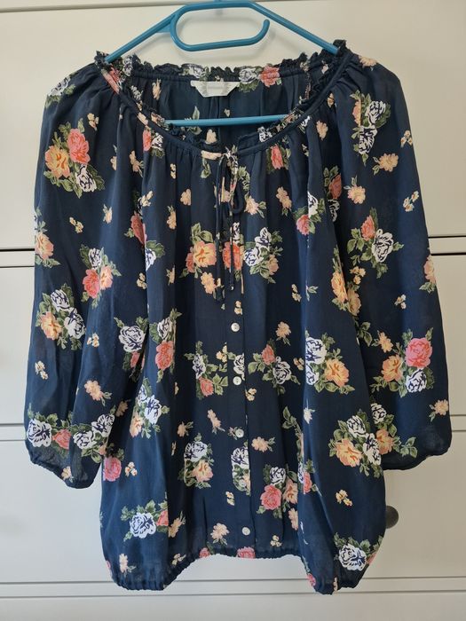 Bluzka w kwiaty Boho