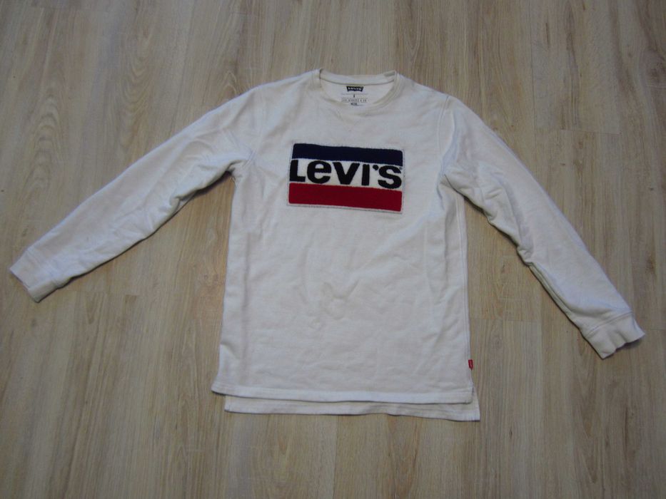 Biała Bluza Levi's  Męska Rozmiar S