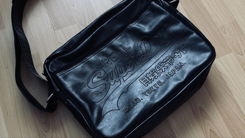 Сумка через плече Superdry Blacklabel Luggage. Оригінал!