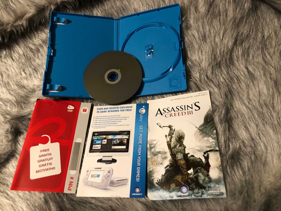 Assassins Creed 3 (диск, гра для Nintendo Wii U)