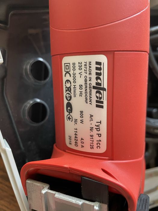 Лобзик, електролобзик Mafell P1cc