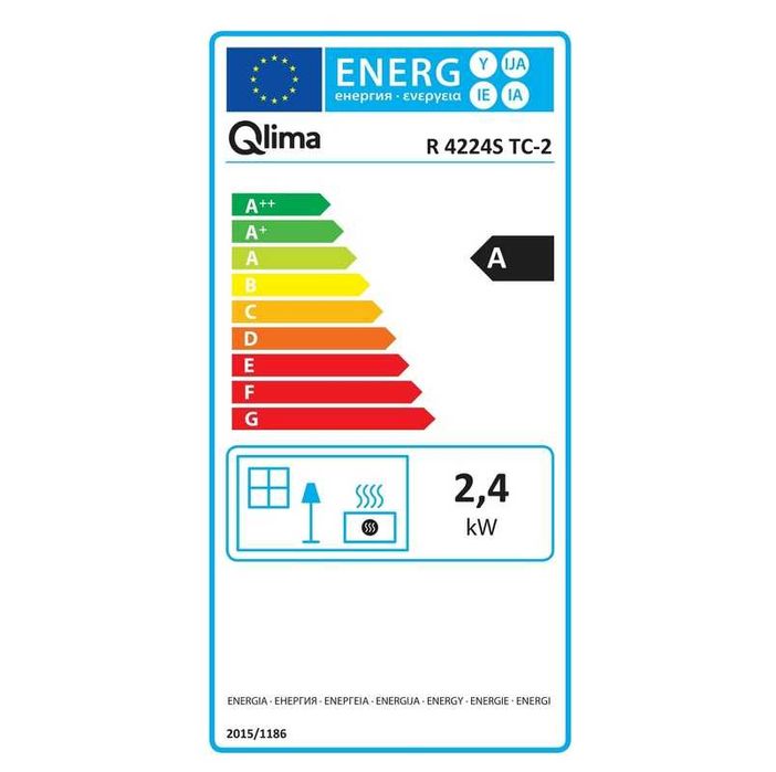 Aquecedor a parafina com mecha Qlima R 4224S TC-2