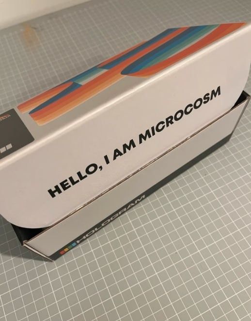 Processador de efeitos holográficos Microcosm