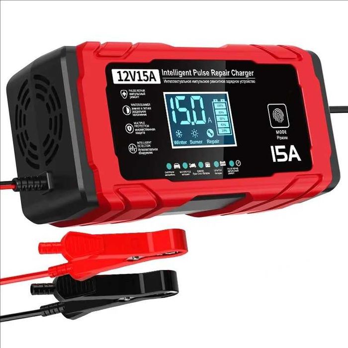 Импульсная зарядка 15А LifePo4 аккумулятора зарядное десульфатация