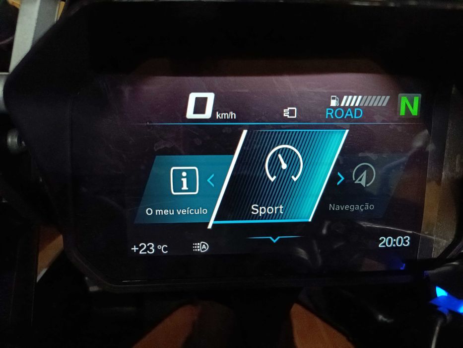 Ativação Menu Sport em TFT motas BMW R1200 R1250 F750 F850