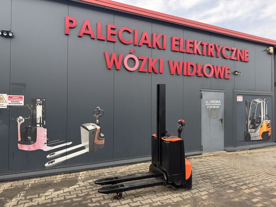 Paleciak elektryczny z wagą BT Toyota 2020 r wózek z wagą 2000 kg