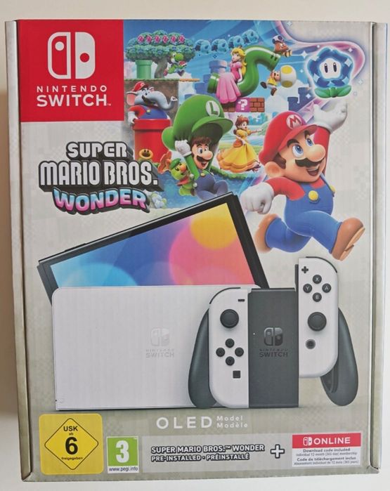 NINTENDO SWITCH OLED stan idealny/nowa