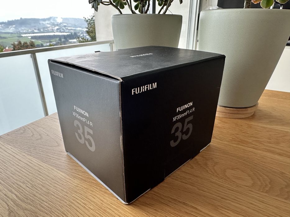 Lente Fujifilm FUJINON XF35mmF1.4 R - c garantia