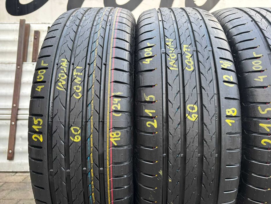 4X NOWE Opony Letnie 215/60R18 98H CONTINENTAL EcoContact 6Q 6.5MM 2024 ROK DEMO NOWE!!!