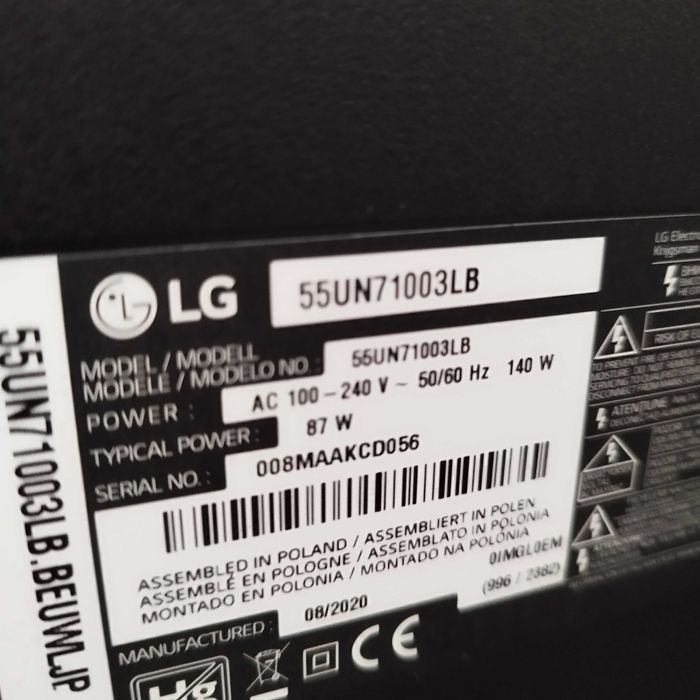 TV LG Smart 55 polegadas