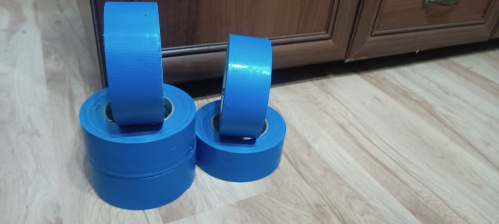 Taśma niebieska, wzmacniana, zbrojona, mocny klej, nowa, 5cm